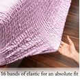 thumbnail image 7 of BedTite 800 Thread Count Cotton Rich 4-Piece Queen Sheet Set - Dusty Lilac, 7 of 7