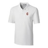 Men's Cutter & Buck White Cleveland Guardians Big & Tall Forge Stretch Polo