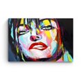 thumbnail image 3 of Startonight Canvas Wall Art Abstract - Jolie Colored Collection Desire Women Painting - Framed 24" x 36"&nbsp;, 3 of 6