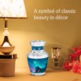 thumbnail image 4 of MUKTIVE Cross Urn for Human Ashes Adult Female - Tiny Cremation Urns for Human Ashes Adult - 3 Inch Keepsake Urns for Burial Remains - Blue Small Urn for Grandma, 4 of 7
