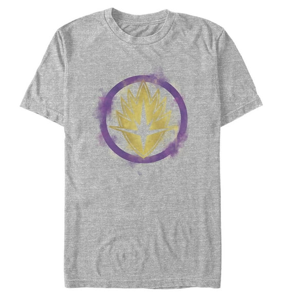 Men's Marvel Avengers: Endgame Smudge Guardians of the Galaxy  Graphic Tee Athletic Heather 2X Large