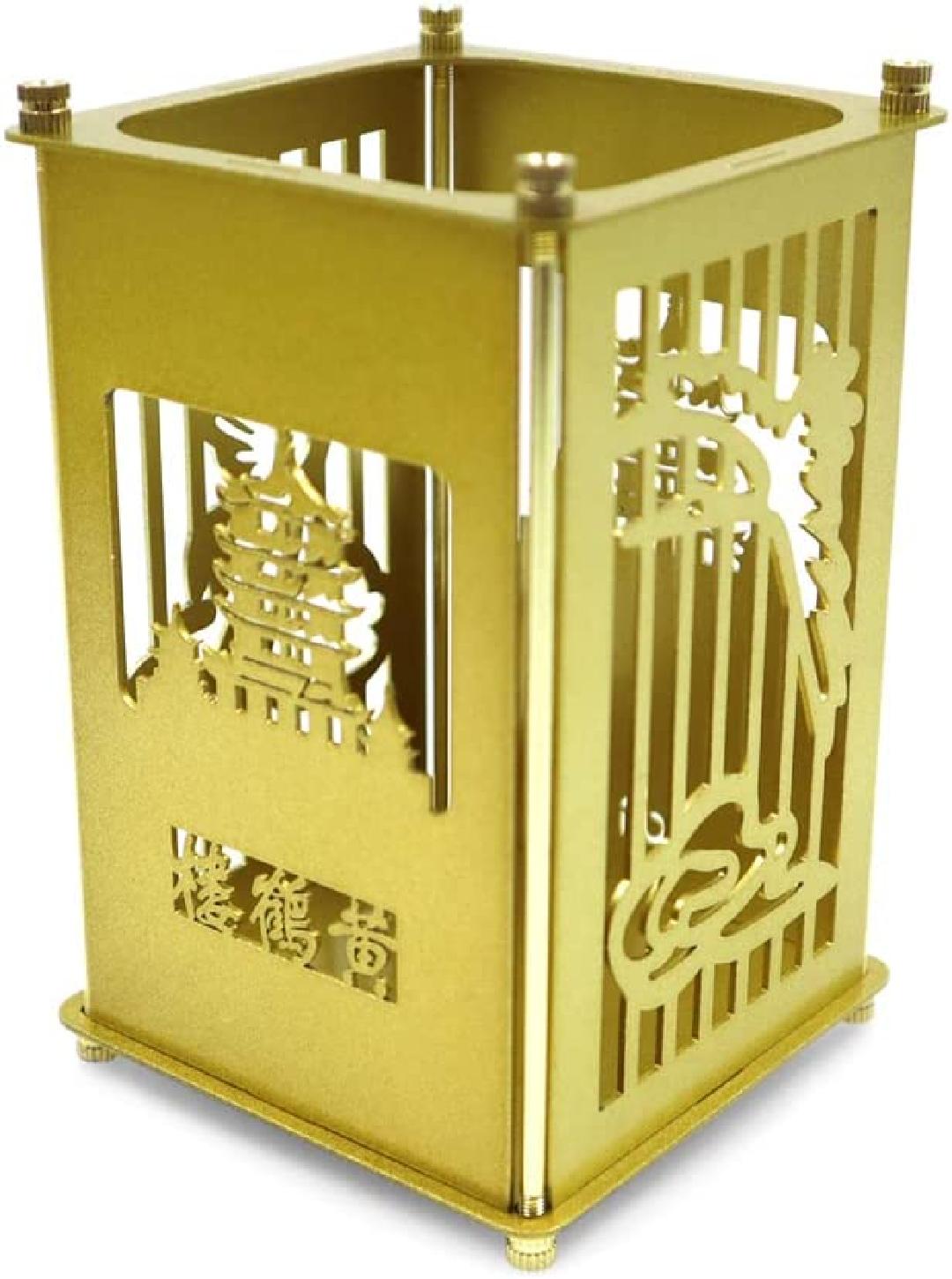 Gold Metal Pen Holder, Detachable Pencil Holder for Desk Office Pen