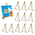 thumbnail image 1 of Caballetes de madera Plavixium de 9 pulgadas, paquete de 12, para pintar y exhibir, 1 of 6