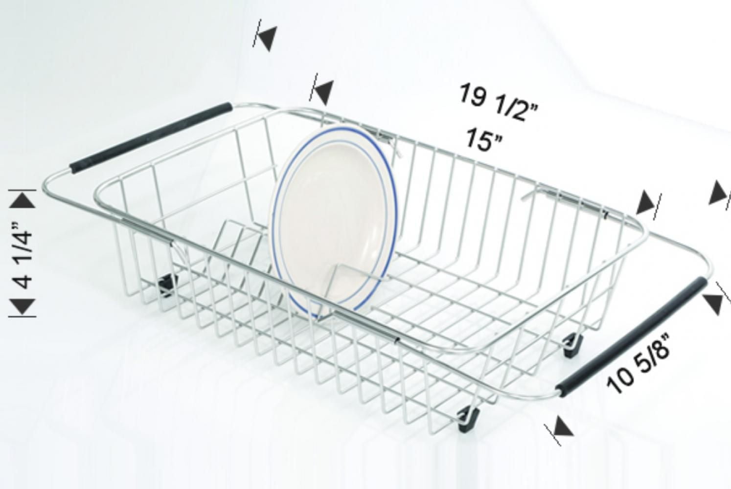 American Imaginations 19,5 pouces W Support à assiettes de cuisine AI-34868