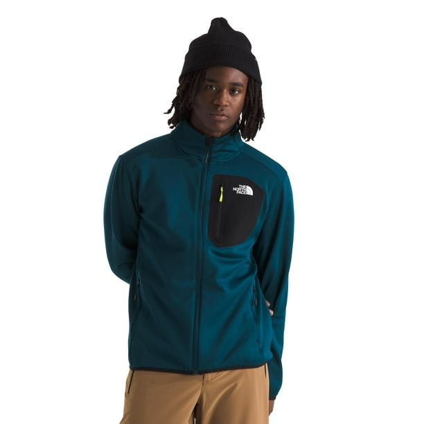 Chaqueta The North Face para hombre con cremallera completa Midnight Petrol