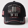 thumbnail image 6 of Unisex 9/11 Incident Hat 911 Memorial We Will Never Forget Cap Patriotic American Flag Cap, 6 of 6