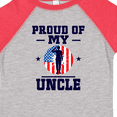thumbnail image 4 of Inktastic Military Uncle Proud Nephew Boys or Girls Toddler T-Shirt, 4 of 5