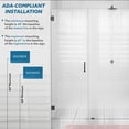 thumbnail image 6 of ADA CENTRAL SIGNS - 6" X4" Shower Sign - ADA Compliant Tactile Graphics Grade 2 Braille Text | Wall Mount Plastic Signs for Shopping Malls, Offices, Hotels, Schools, Apartments, and Restaurants, 6 of 7