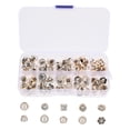 thumbnail image 4 of MLINS 100pcs Assorted Color Plastic Buttons for Decor Lightweight Portable Craft Accessories, 4 of 8