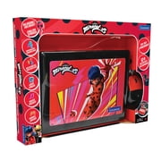 Lexibook Miraculous Bilingual Laptop, EN/ES, 124 Acts, Red/Black