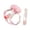 Pink, variant on Adjustable Backpack‑Style Pet Harness For Small Pets, Lightweight Breathable Harness With Storage Pockets For Outdoor Travel Camping Daily Walks