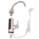 thumbnail image 1 of Grifo de calentador de agua instantáneo de 3000 W, grifo eléctrico giratorio de agua fría y caliente, grifo eléctrico de acero inoxidable para cocina, baño, enchufe de la UE 220 V, 1 of 10