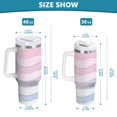 thumbnail image 6 of Yayeee 30oz Stainless Steel Tumbler with Straw and Handle Double-Wall Insulated Travel Water Bottle, Light Blue Gradient, 6 of 8