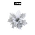 thumbnail image 1 of Flor de Navidad para decoración de árbol de Navidad, corona de Navidad DIY, decoración de fiesta en casa, 10/5/1 piezas, 1 of 4