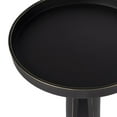 thumbnail image 3 of Butler Specialty Monique Large Pedestal Side Table - Black, 3 of 5