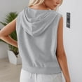 thumbnail image 5 of Tiweut Long Sleeve Hoodies for Women Pullover Sleeveless Soft Lined Sweatshirt Cozy Oversized Lady Tops, 5 of 7