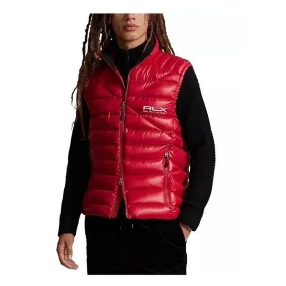 RLX Ralph Lauren Water Repellent Packable Down Vest Size XLarge