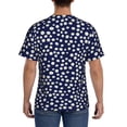 thumbnail image 2 of Rocae Daisies Flowers for Men's Moisture-Wicking Crew Tee - T-Shirt for Sports, Outdoor Activities, and Casual Wear3X-Large, 2 of 9