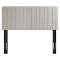 thumbnail image 4 of Modway Milenna Channel Tufted Upholstered Fabric Twin Headboard in Oatmeal, 4 of 10