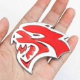 thumbnail image 3 of 3d Metal Car Emblem Rear Trunk Badge Decal Sticker For Dodge Srt Srt6 Charger Hellcat Journey Challenger Ram Journey Caravan Ram, 3 of 5
