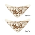 thumbnail image 6 of Goofa Western Desert Cowboys1 Pattern Pet Scarf Bandana - Adjustable and Comfortable,Dog Scarf Bib Kerchief Breedfor Dogs and Cats-, 6 of 8