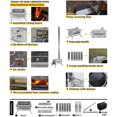 thumbnail image 3 of stove,Pit Wood Outdoor Warmth Stove Campfire Warmth Fire Wood Stove 2 Pit With Fire Pit Chimney Campfire With Window Portable Fire Window Chimney Stove Winter In 1 Stove Outdoor Stove, 3 of 5