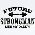 thumbnail image 2 of CafePress - Future Strongman Infant Bodysuit - Baby Light Bodysuit, Size Newborn - 24 Months, 2 of 4