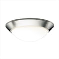 thumbnail image 1 of Kichler Builder 8882NI Ceiling Space Flush Mount 2 Light Incandescent in Brushed Nickel, 1 of 1