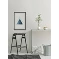 thumbnail image 5 of Parvez Taj Blue Triangle Magic Framed Wall Art, 5 of 6