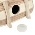 thumbnail image 6 of YUEVE Wooden Pigg y Bank Savings Barrel Wood Carving Handmade Baby Clothes Organizer for Closet Clothes with Lids Storage for Blankets Storage Cubes Organizer Linen Storage Boxes Bedroom Storage, 6 of 9
