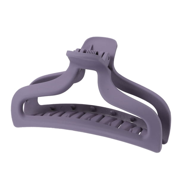 1 pieza de pinzas de plástico para el cabello, pinzas para el cabello, pasadores para el cabello para mujeres, púrpura, 3.78''x1.85''x1.42''