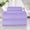 Lavender, variant on Luxury 1500 Series Hotel Quality Microfiber 4-Piece Sheet Set - Wrinkle Resistant, Deep Pocket 16", California King, Lavender