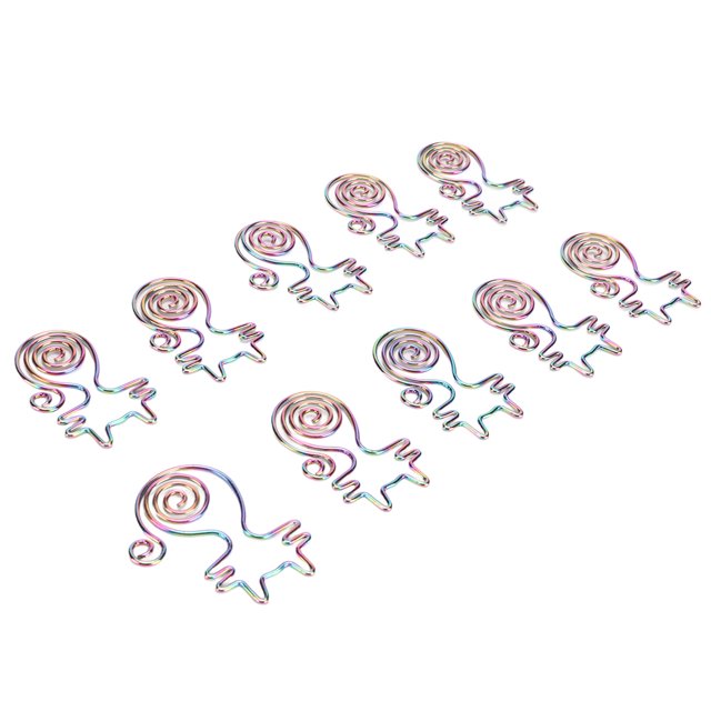Clips de papel con forma de gato clips de papel lindos con proceso de revestimiento portátil para oficina ANGGREK Otros
