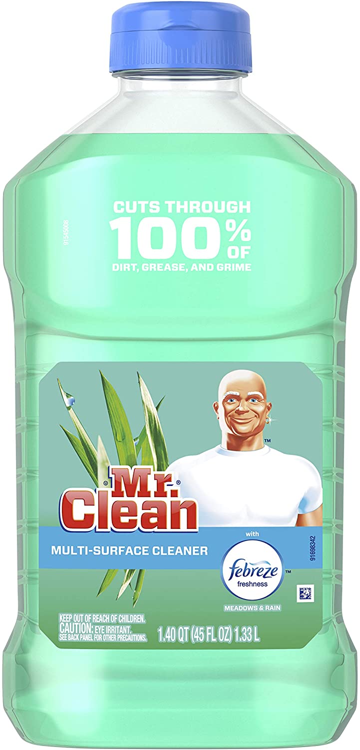 Mr Clean All Purpose Cleaner Liquid, Disinfectant Bathroom & Floor