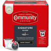 Community Coffee Signature Blend Dark Roast Keurig Coffee Pods, 54 Ct