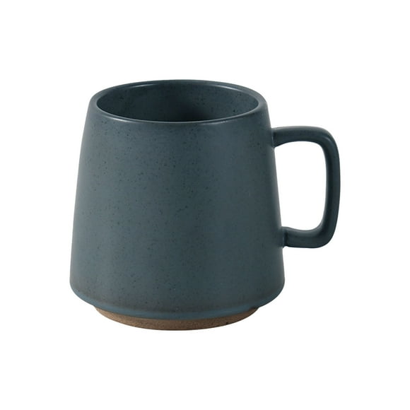 Taza japonesa de cerámica premium - taza de café aislante de 12 oz con asa ergonómica para bebidas calientes y frías, boca ancha fácil de limpiar, perfecta para casa, oficina o regalos