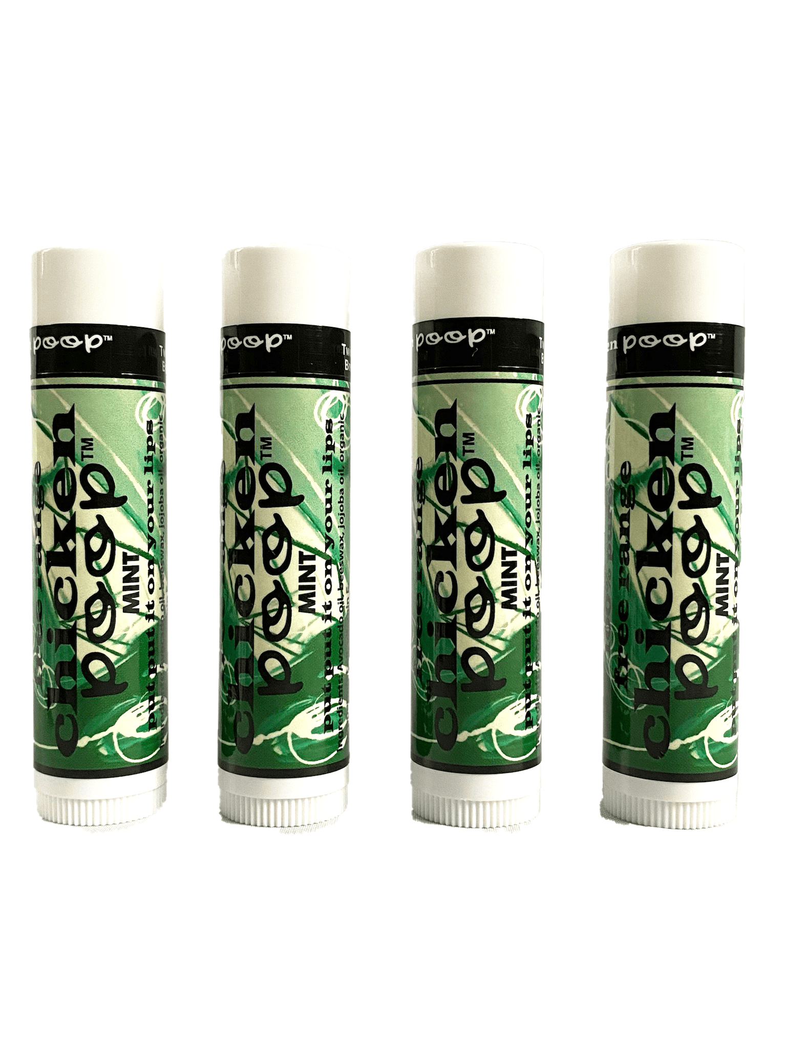 Chicken Poop Lip Balm Simone Chickenbone Mint Moisturizer for Dry