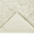 thumbnail image 3 of Better Trends 20"x 36" King Pillow Sham 100% Cotton Pillow Cover Medallion Design Machine Washable (Ivory) Ashton Collection, 3 of 5