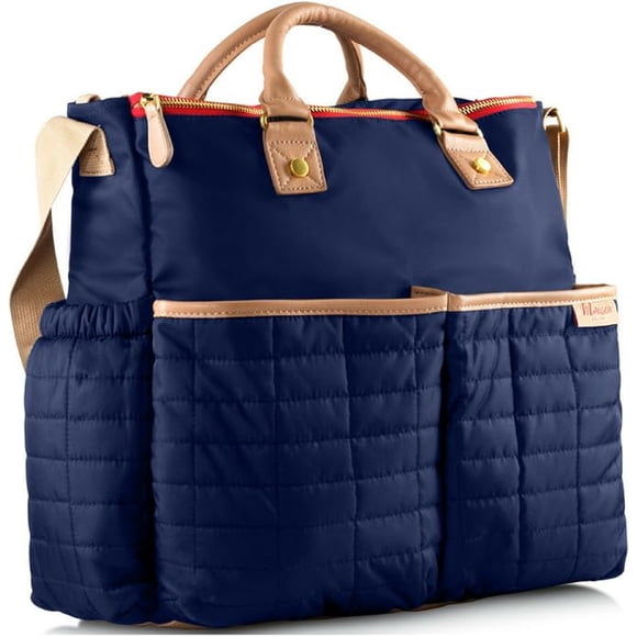 Sac à Couches Sac à Couches par Maman - avec Matelas à Langer Assorti - Fourre-Tout Stylé de Designer pour Mamans - pour Bébés Garçons et Filles - Brevet en Attente