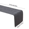 thumbnail image 3 of Chemin de Table Transparent pour Décoration de Mariage - Nappe de Fête en Polyester Plissé, Chemin de Table Décoratif Réutilisable, Noir, JKODE, 3 of 9