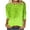 tops for women sequined-Green, variant on Brilliant Tops for Women Sequined Plus Size Tops for Women Elegant Sparkly Tee Blouses Cocktail Party Club Tops Loose Mid-Length 3/4 Sleeve Bright Glitter Round Neck T-Shirt Green XL