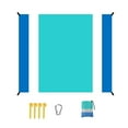 thumbnail image 2 of Binmer Portable Polyester Beach Mat Picnic Mat Folding Waterproof And Proof Outdoor Pocket Picnic Mat, 2 of 4