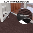 thumbnail image 5 of OVYEOFR Commercial Carpet Runner, 3' x 10' Commercial Rug with Rubber Backing, Heavy Duty Low Profile Indoor Outdoor Floor Mat for Entrance, Hallway, Kitchen, Garage, Brown, 5 of 11