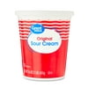 Great Value All Natural Sour Cream, 16 oz Tub