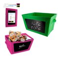 thumbnail image 4 of 1 Collapsible Storage Bin Toy Box Fabric Closet Organizer Chalkboard Container, 4 of 4