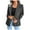 Grey, variant on Siilsaa Women Double Corduroy Jacket Long Sleeve Work Office Casual Boyfriend Blazer Women Insulated Winter Jacket Grey,M
