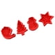 thumbnail image 1 of Moyic 4 Uds. Moldes para galletas de Navidad, Fondant, decoración de pasteles, troquel, moldes para hornear hechos a mano, suministros de Herramientas y accesorios para hornear, 1 of 6