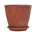 thumbnail image 1 of MKHSQHDG Today's Deals Thickened Water Ripple Pattern with Saucers for Indoor Outdoor Garden And, 1 of 4
