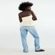 thumbnail image 5 of Suéter de punto para mujer con top de tubo sin tirantes con costura bordada hueca y decoración de nudos de estilo europeo y americano, 5 of 6