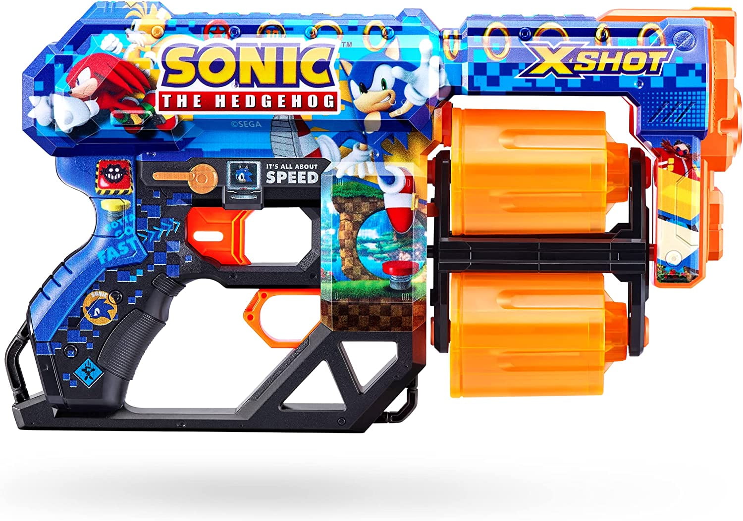 X-Shot Skinz Sonic the Hedgehog Blaster